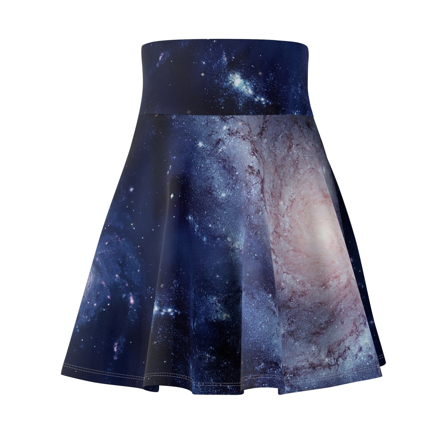 Galaxy Nebula Print Skater Skirt | Space Stars