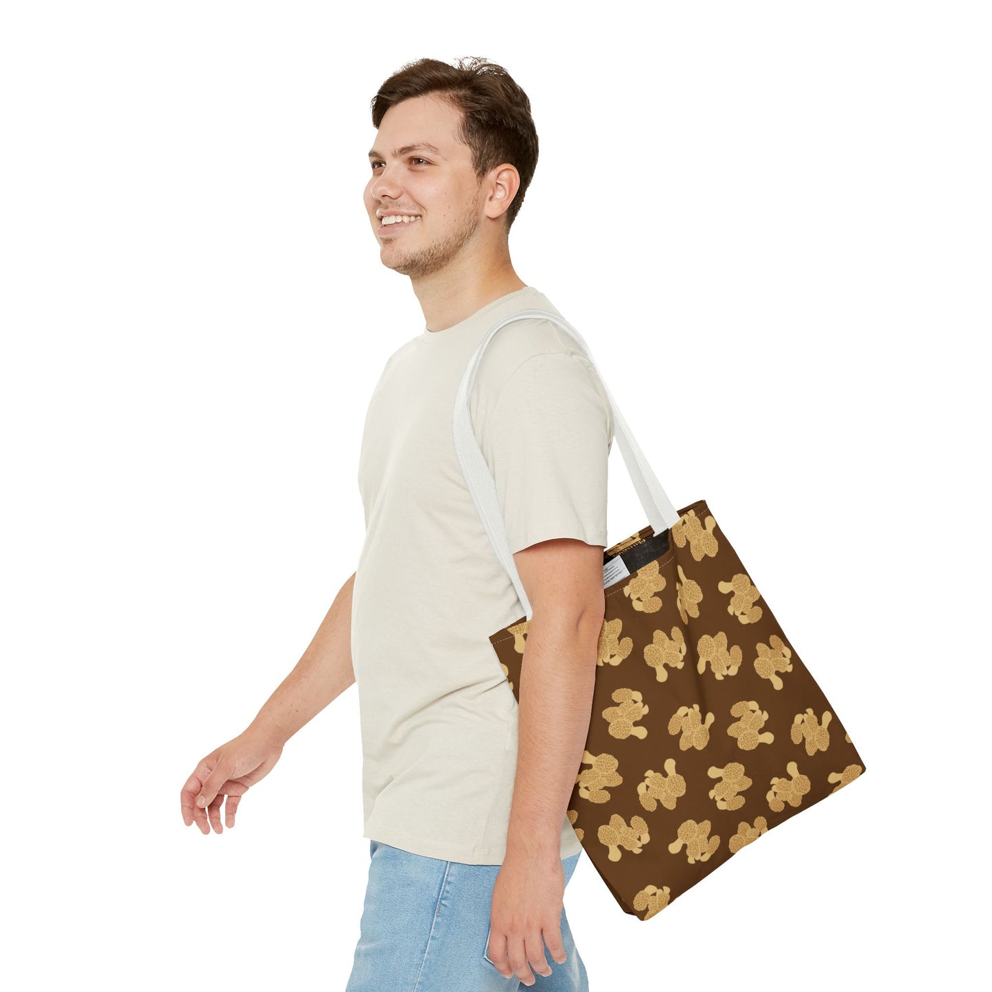 Morel Mushroom Tote Bag | All-Over Print