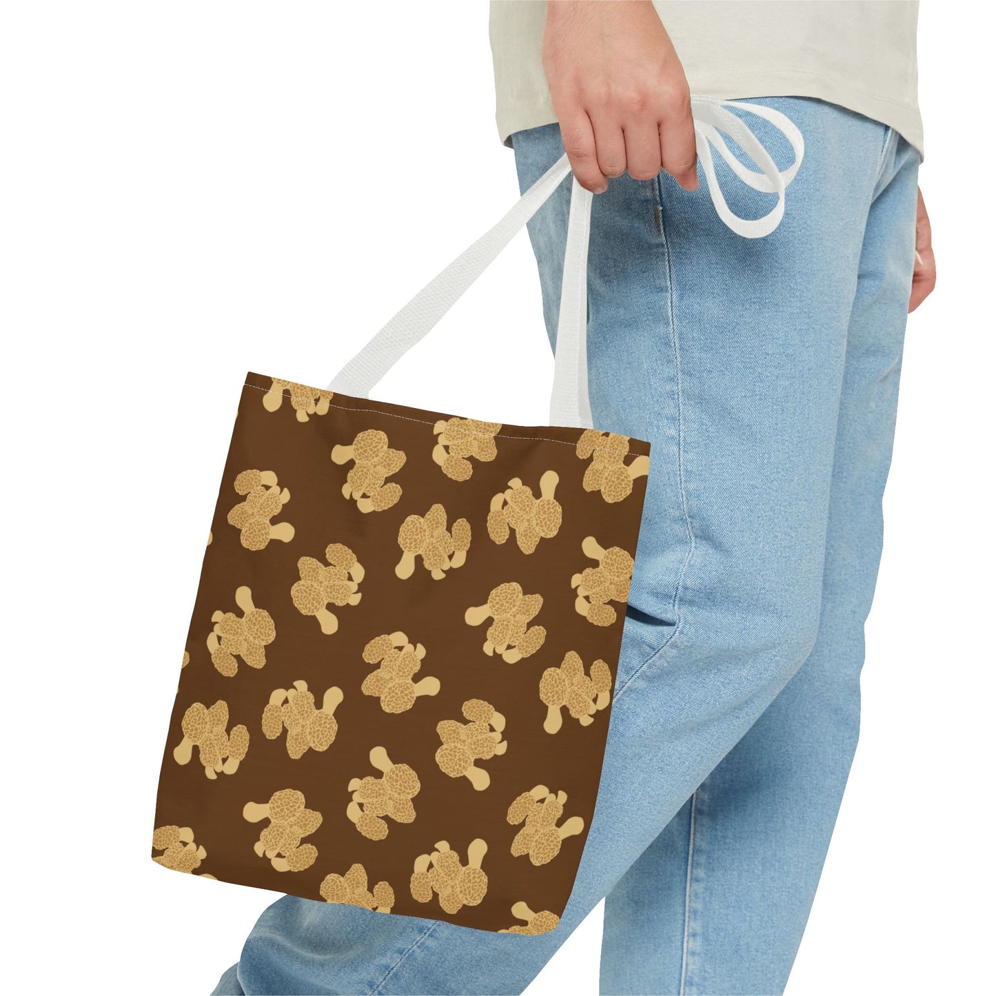 Morel Mushroom Tote Bag | All-Over Print