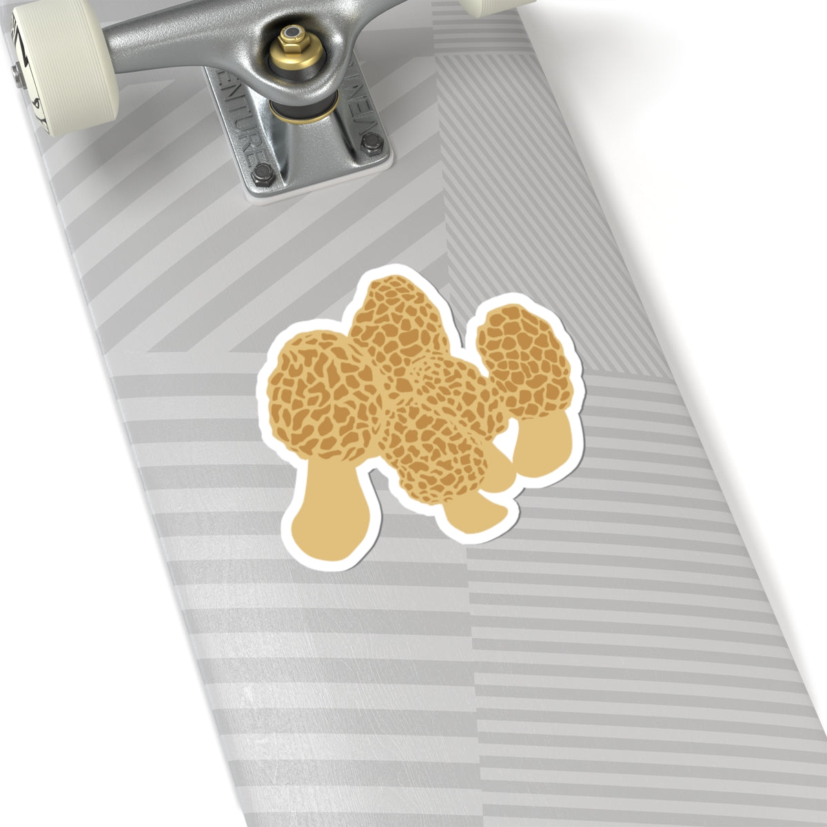 Morel Mushroom Sticker | Forest Fungi Decal, Forwaterproof Laptop Car