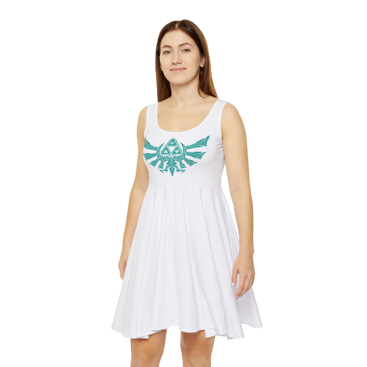 Hyrul Crest Skater Dress | Video Game Symbol Graphic