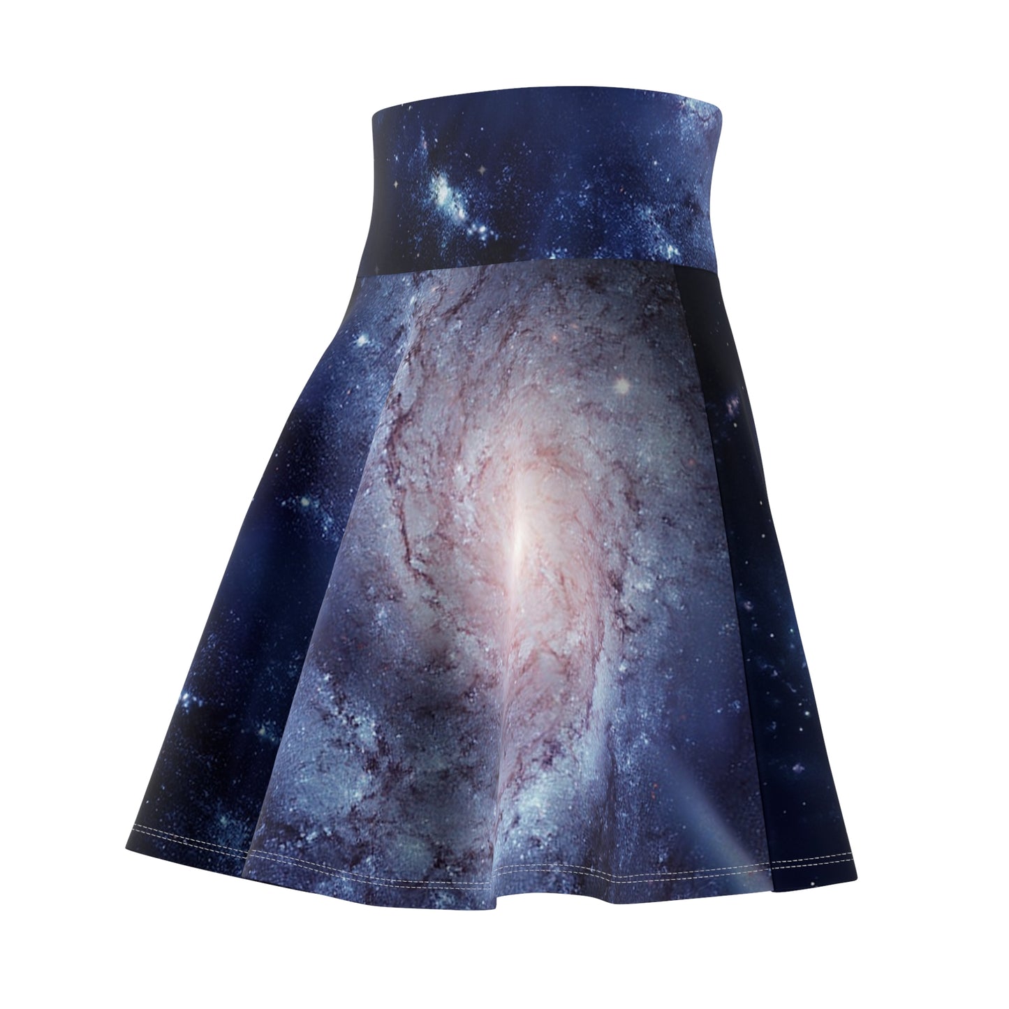 Galaxy Nebula Print Skater Skirt | Space Stars