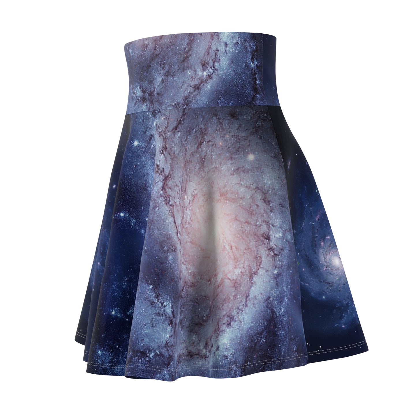 Galaxy Nebula Print Skater Skirt | Space Stars