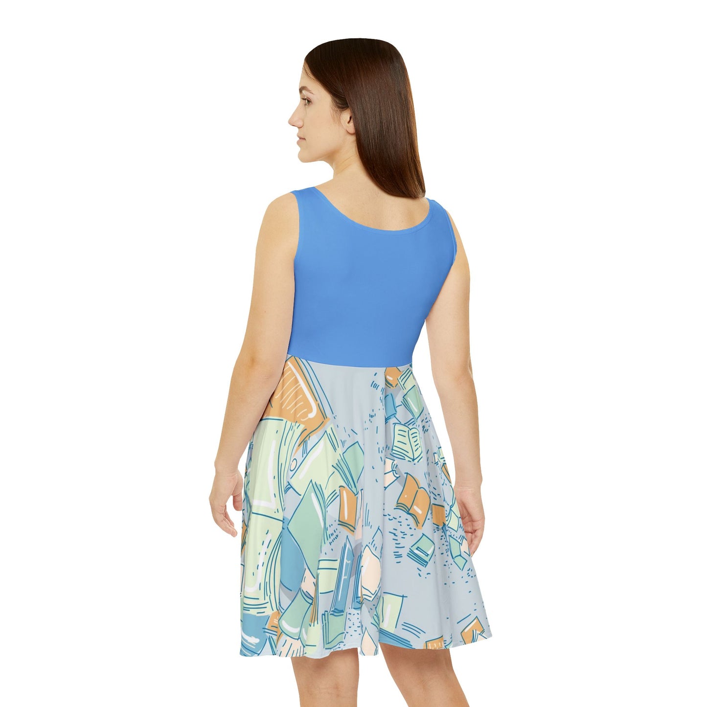 Book Pattern Dress | Bookish Library Print