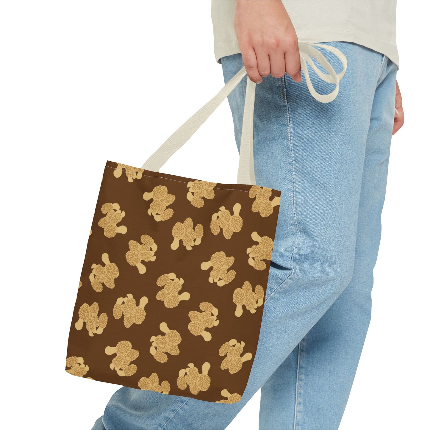 Morel Mushroom Tote Bag | All-Over Print