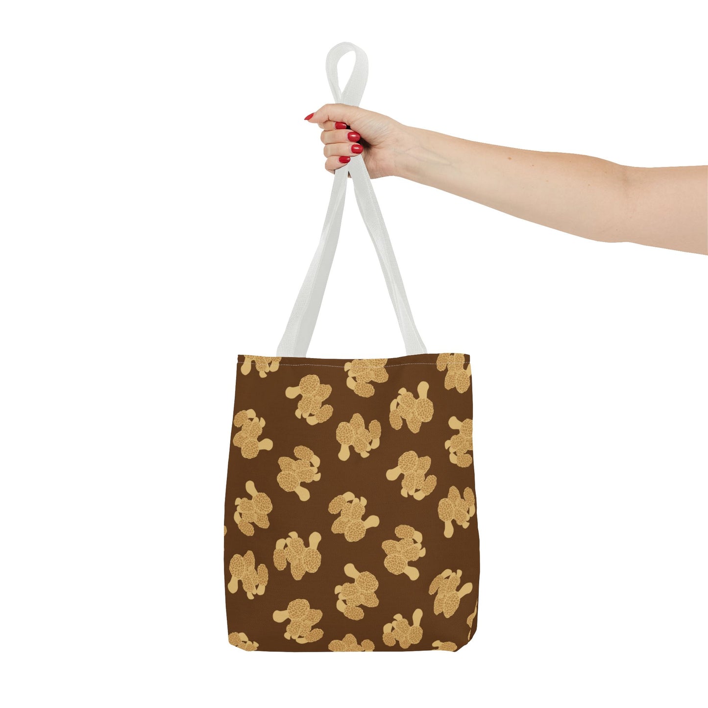 Morel Mushroom Tote Bag | All-Over Print