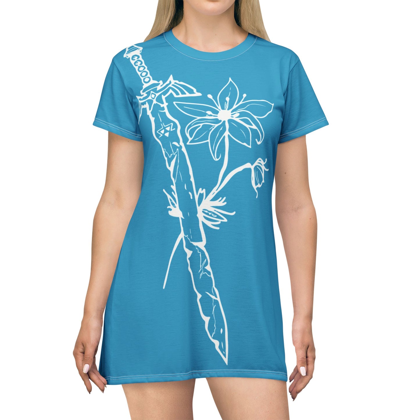 Link Sword Silent Princess T-Shirt Dress