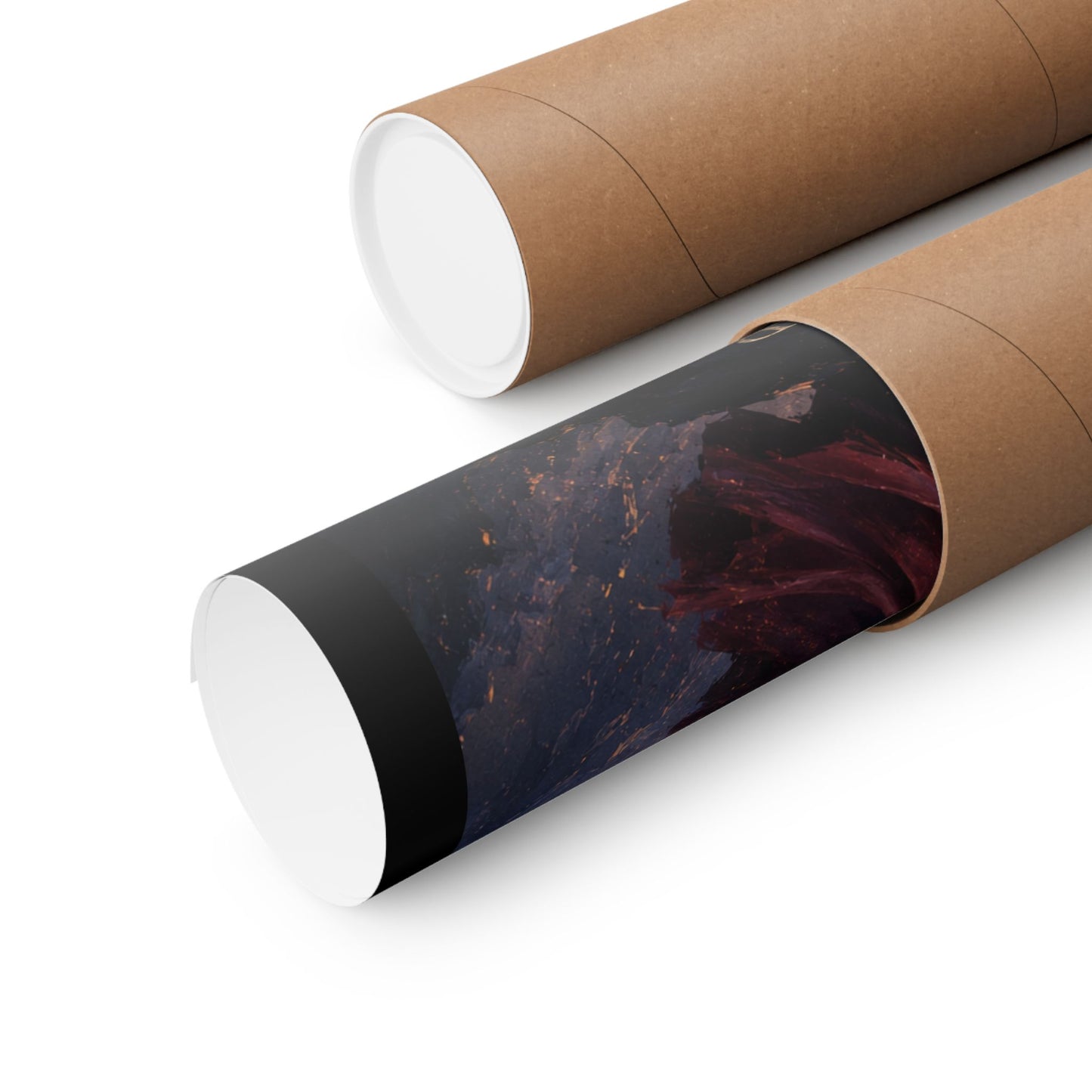 Power of Knowledge Matte Poster — Fantasy Sorceress Magic Art Print