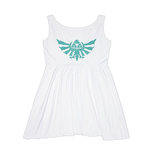 Hyrul Crest Skater Dress | Video Game Symbol Graphic