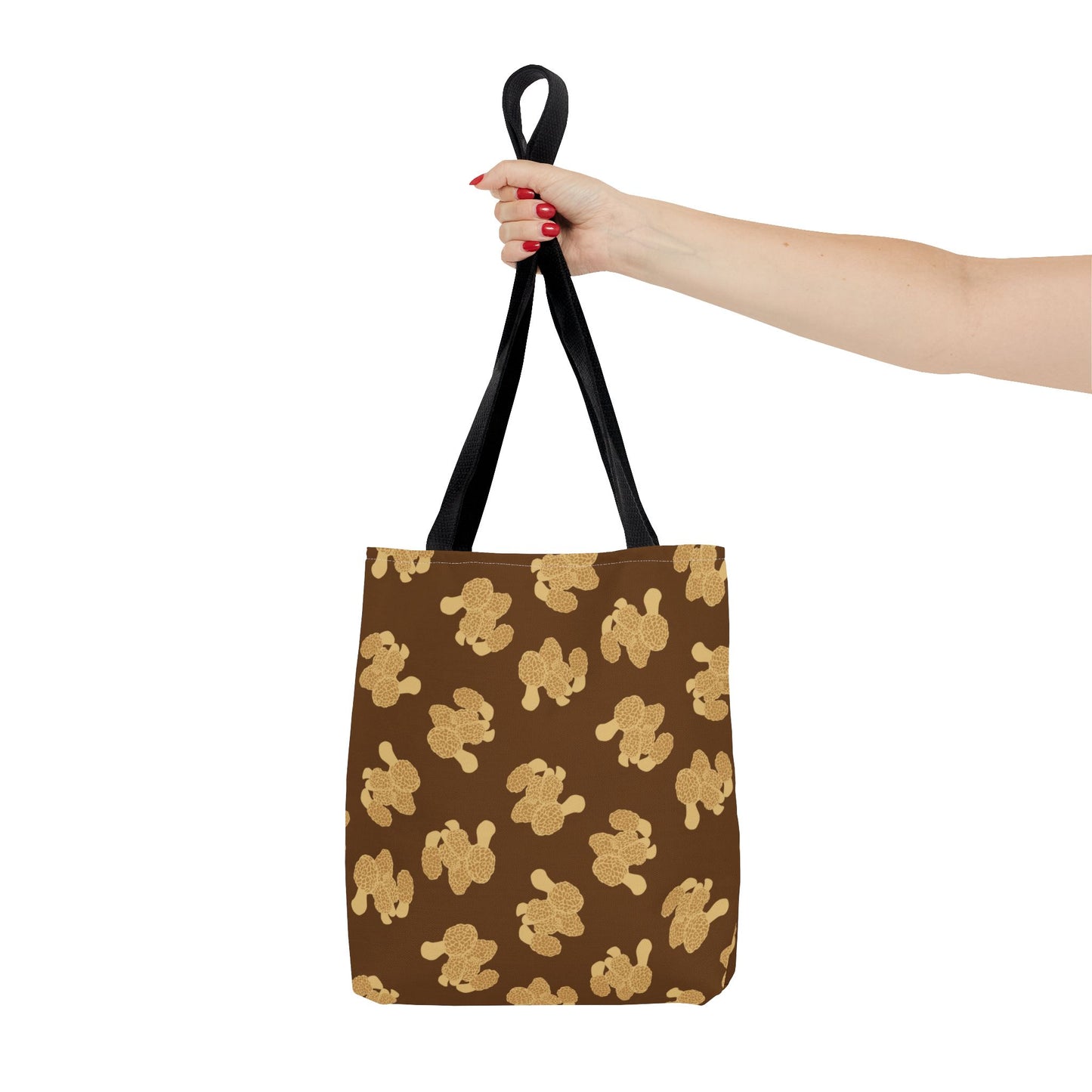 Morel Mushroom Tote Bag | All-Over Print