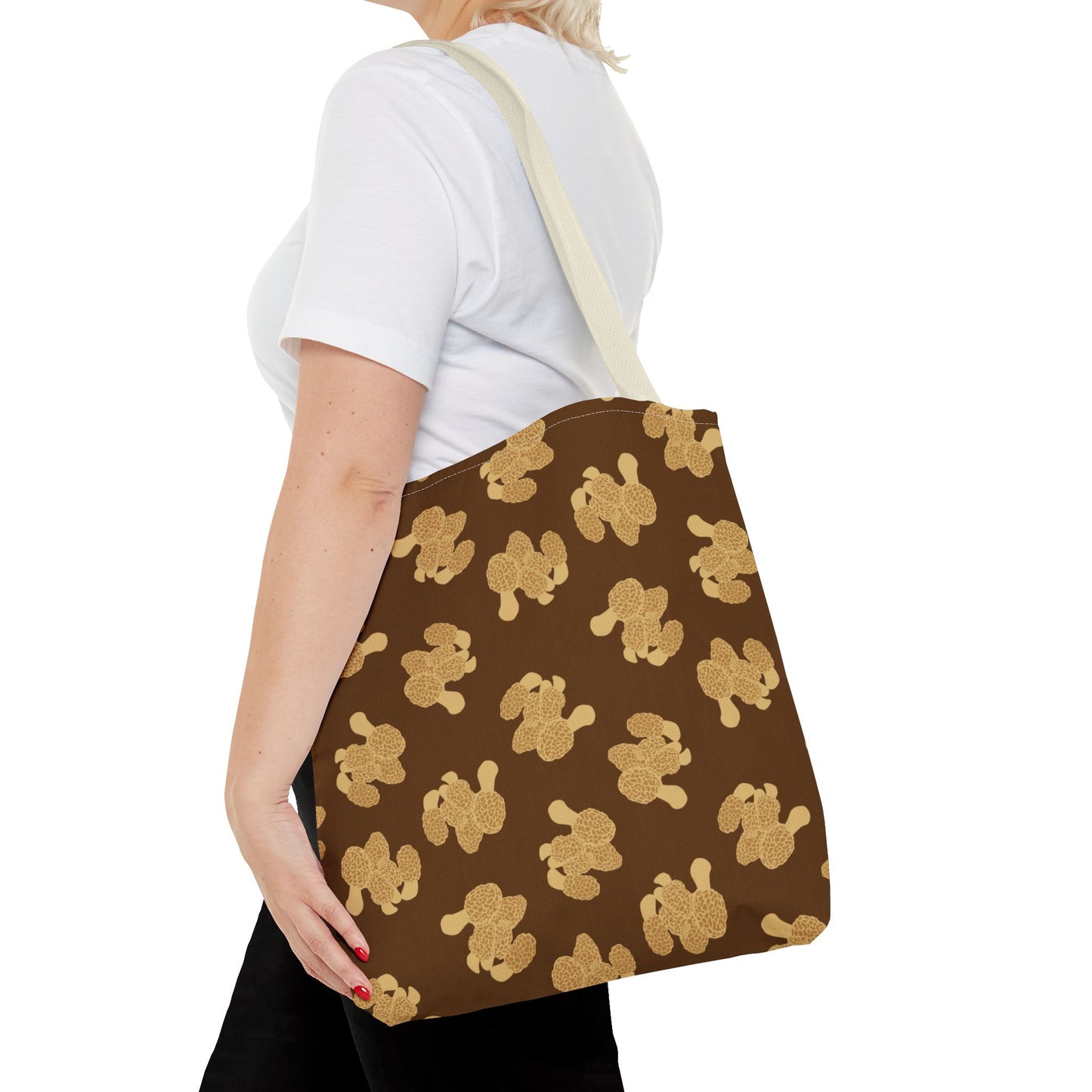 Morel Mushroom Tote Bag | All-Over Print