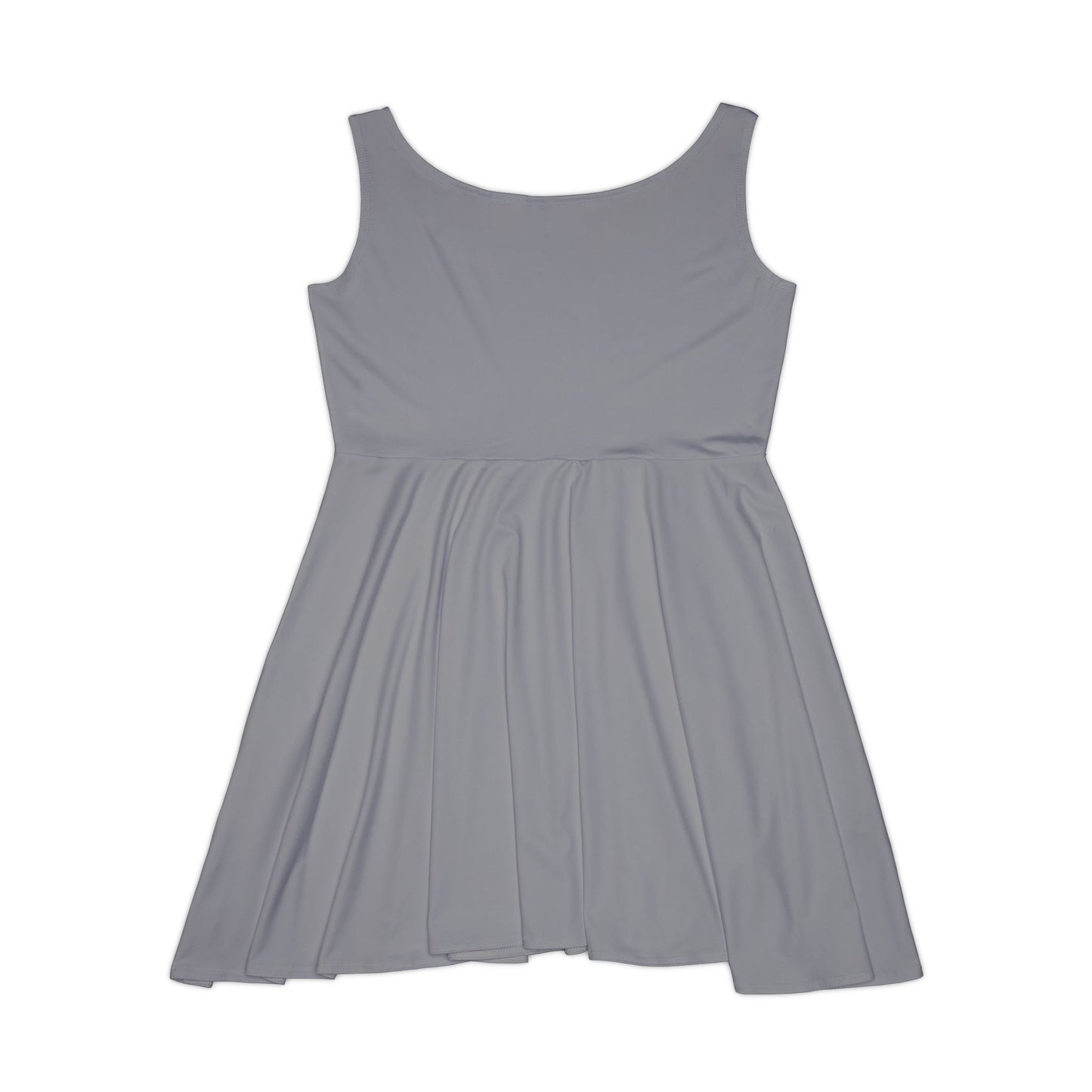 Cat on Crescent Moon Women's Skater Dress | Moon Cat Dress