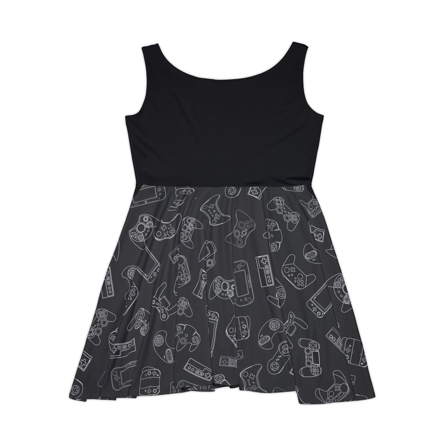 Gaming Controllers Skater Dress | Gamer Pattern