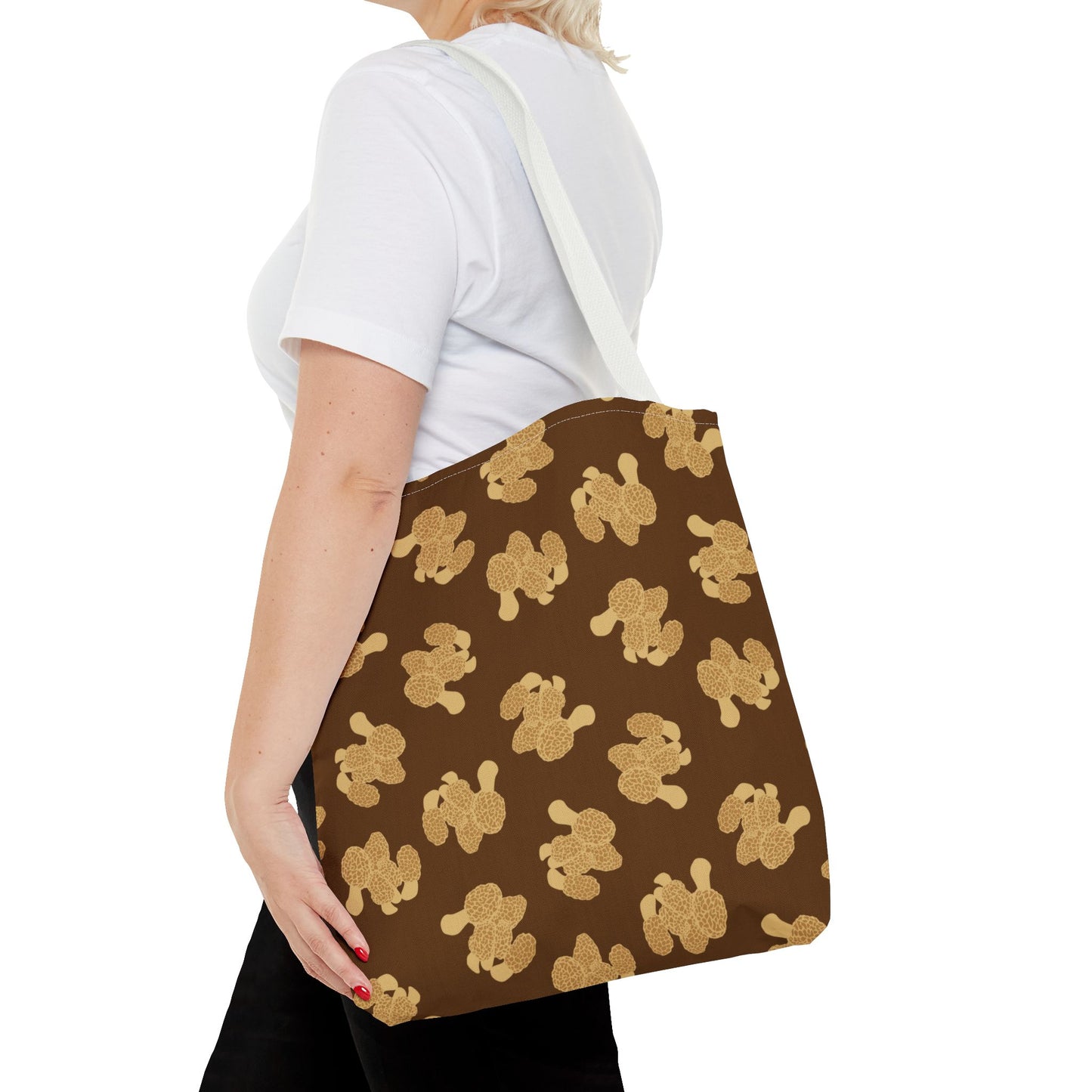 Morel Mushroom Tote Bag | All-Over Print