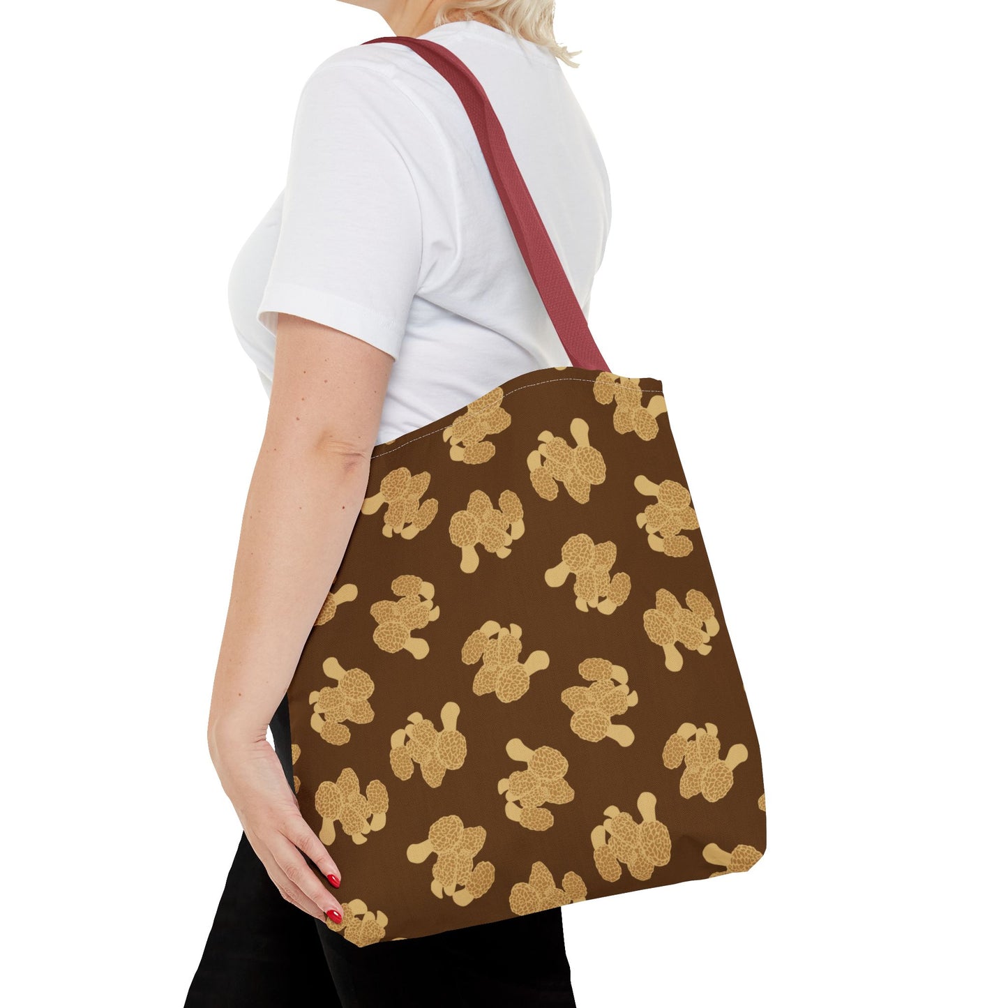 Morel Mushroom Tote Bag | All-Over Print