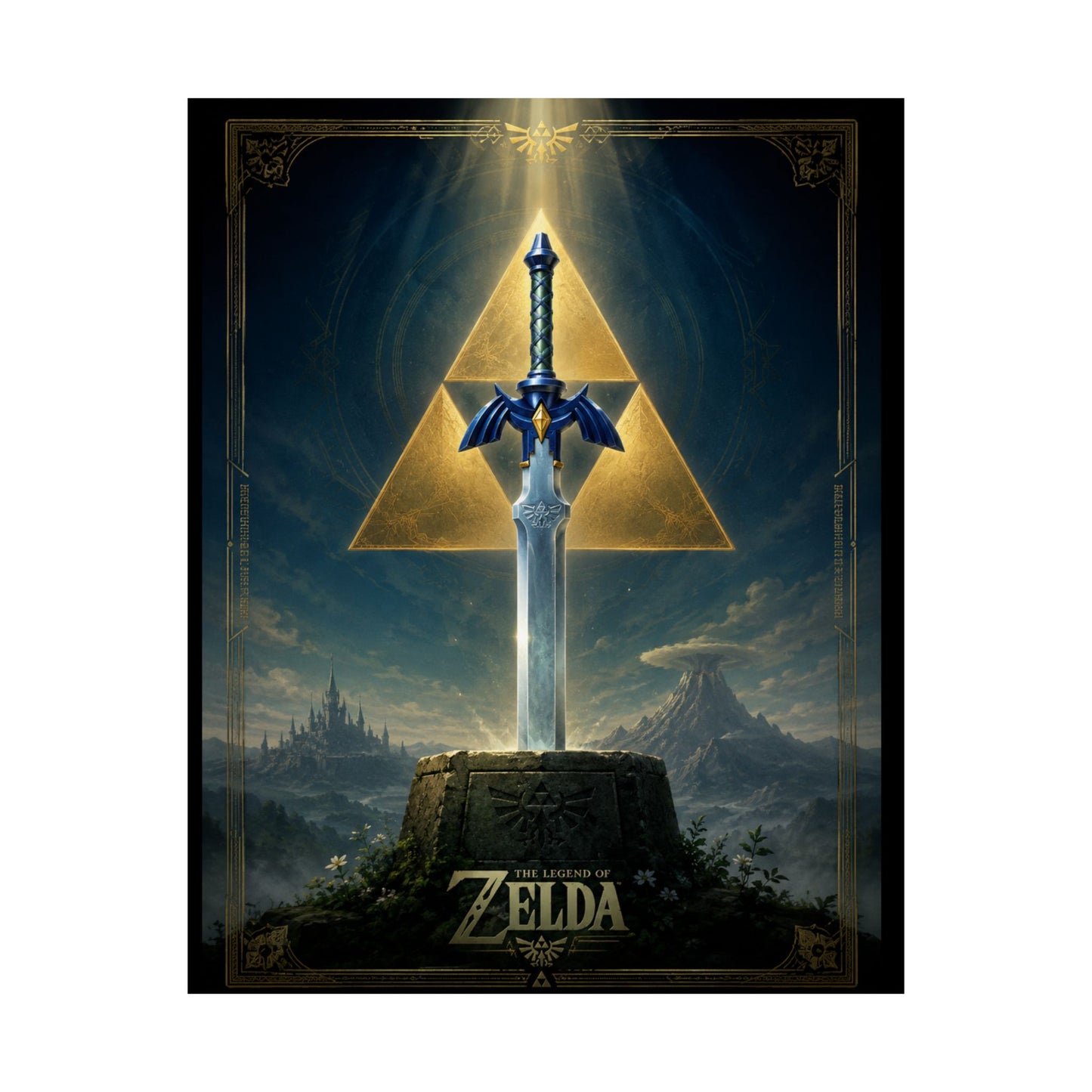 Sword Matte Vertical Art Print