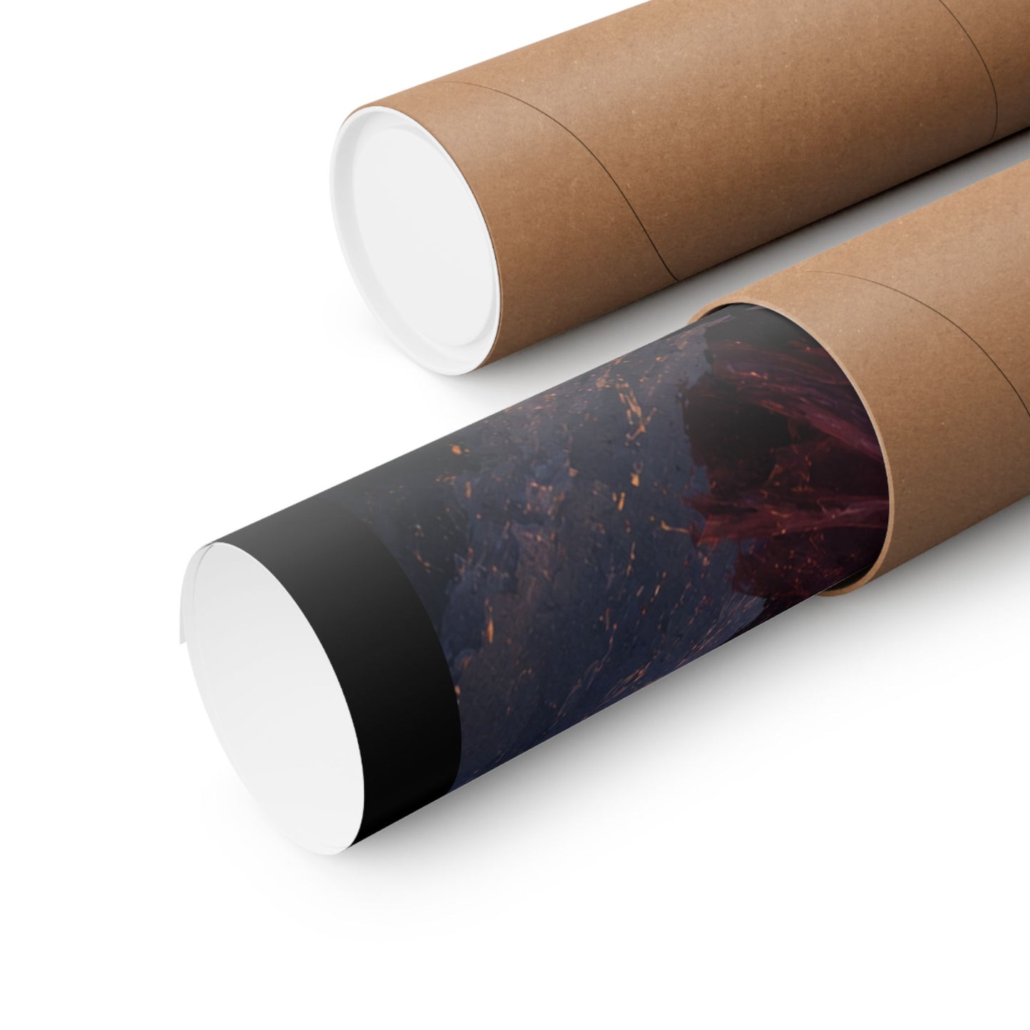 Power of Knowledge Matte Poster — Fantasy Sorceress Magic Art Print