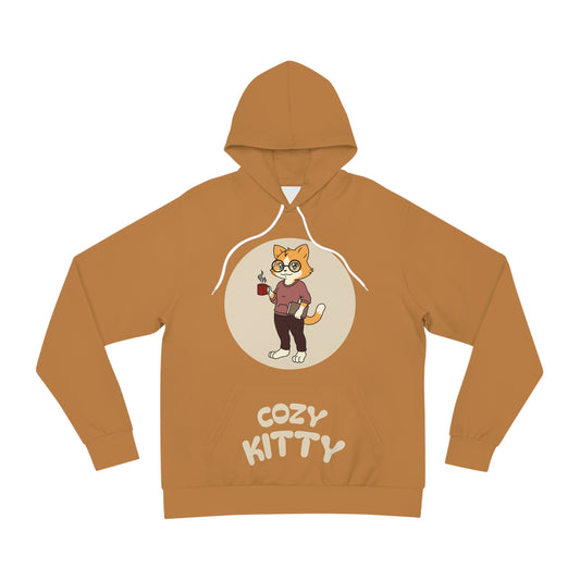 Cozy Kitty cat illustration Hoodie | Cozy Kitty Hoodie